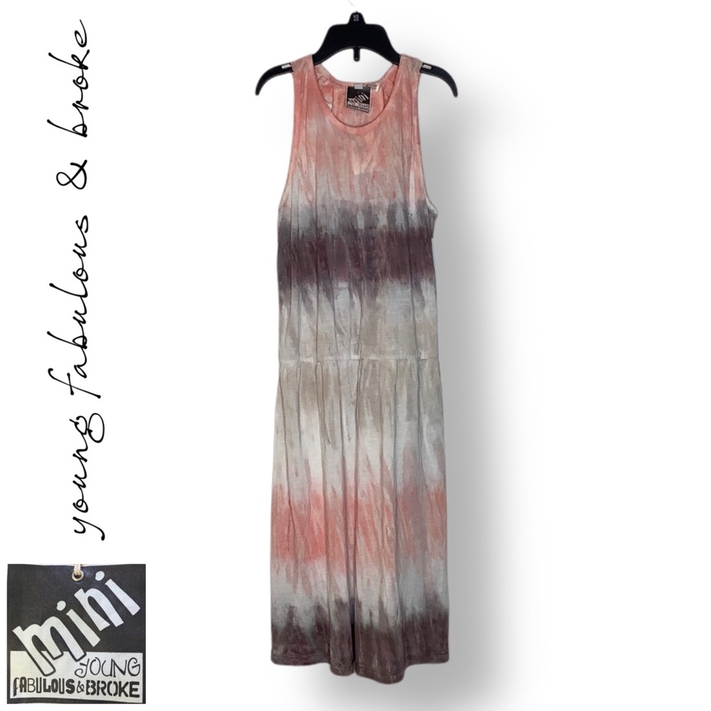 🟢 YFB Mini Tie Dye Midi Sundress Size 14 YFBM27